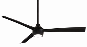 Skinnie 56"Ceiling Fan Coal home cooling fans in medium size