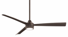 Skinnie 56"Ceiling Fan Oil Rubbed Bronze medium size fans for home ventilation