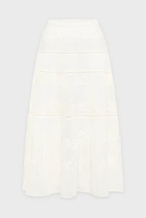 Skirt Vera Dbj40b329 White Clothing_Gerard-Darel