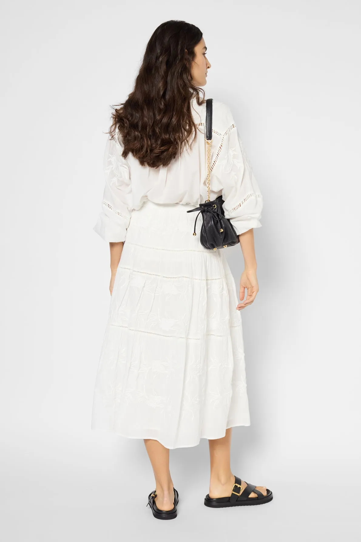Skirt Vera Dbj40b329 White Clothing_Gerard-Darel