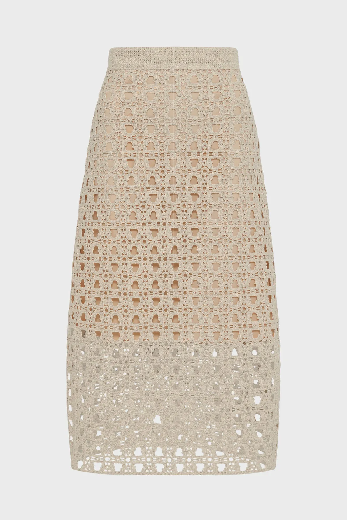 Skirt Videlia Dbj33b346 Natural Clothing_Gerard-Darel