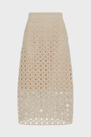 Skirt Videlia Dbj33b346 Natural Clothing_Gerard-Darel
