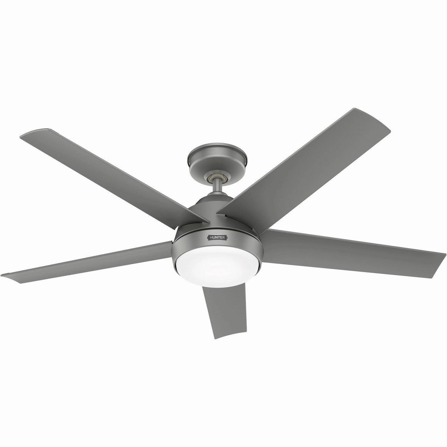 Skyflow 52"Ceiling Fan Matte Silver energy-efficient medium fans with remote
