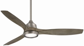 Skyhawk 60"Ceiling Fan Burnished Nickel portable medium fans with handle design