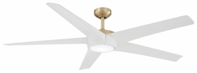 Skymaster 64"Ceiling Fan Flat White portable medium fans with handle design