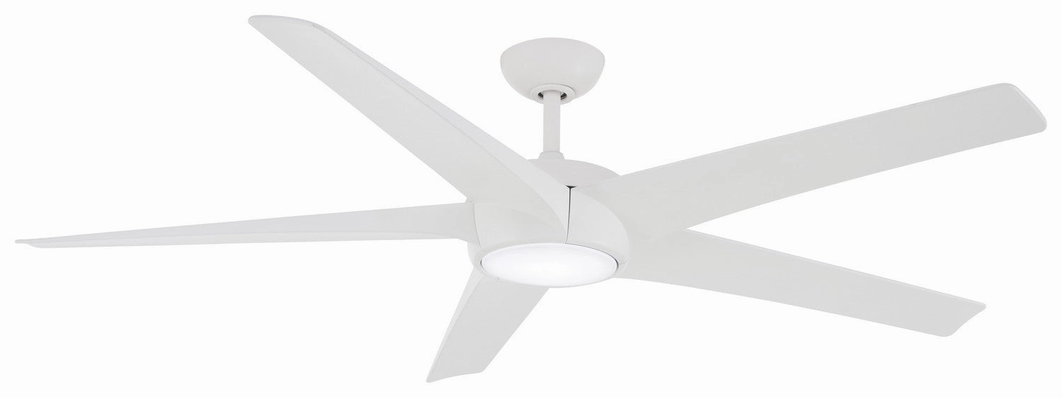 Skymaster 64"Ceiling Fan Flat White affordable medium fans for summer