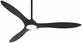 Sleek 60"Ceiling Fan Coal medium size fans for home ventilation