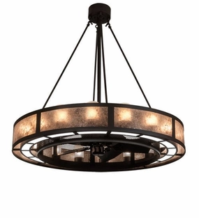 Smythe Craftsman 16 Light Chandel-Air decorative fandeliers with lights