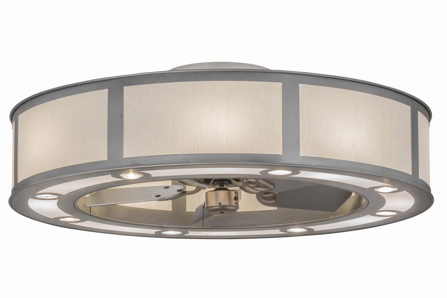 Smythe Craftsman 16 Light Chandel-Air decorative fandeliers with lights