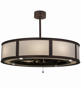 Smythe Craftsman Chandel-Air decorative fandeliers with lights