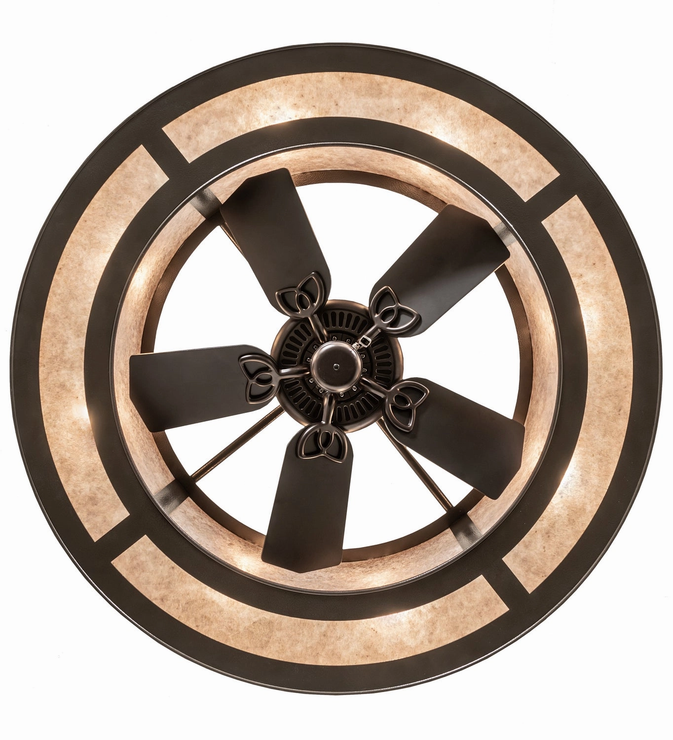 Smythe Craftsman Eight Light Chandel-Air