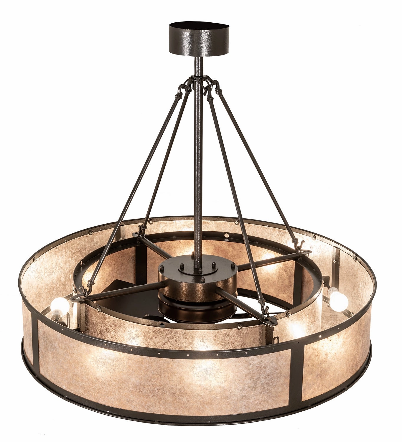 Smythe Craftsman Eight Light Chandel-Air