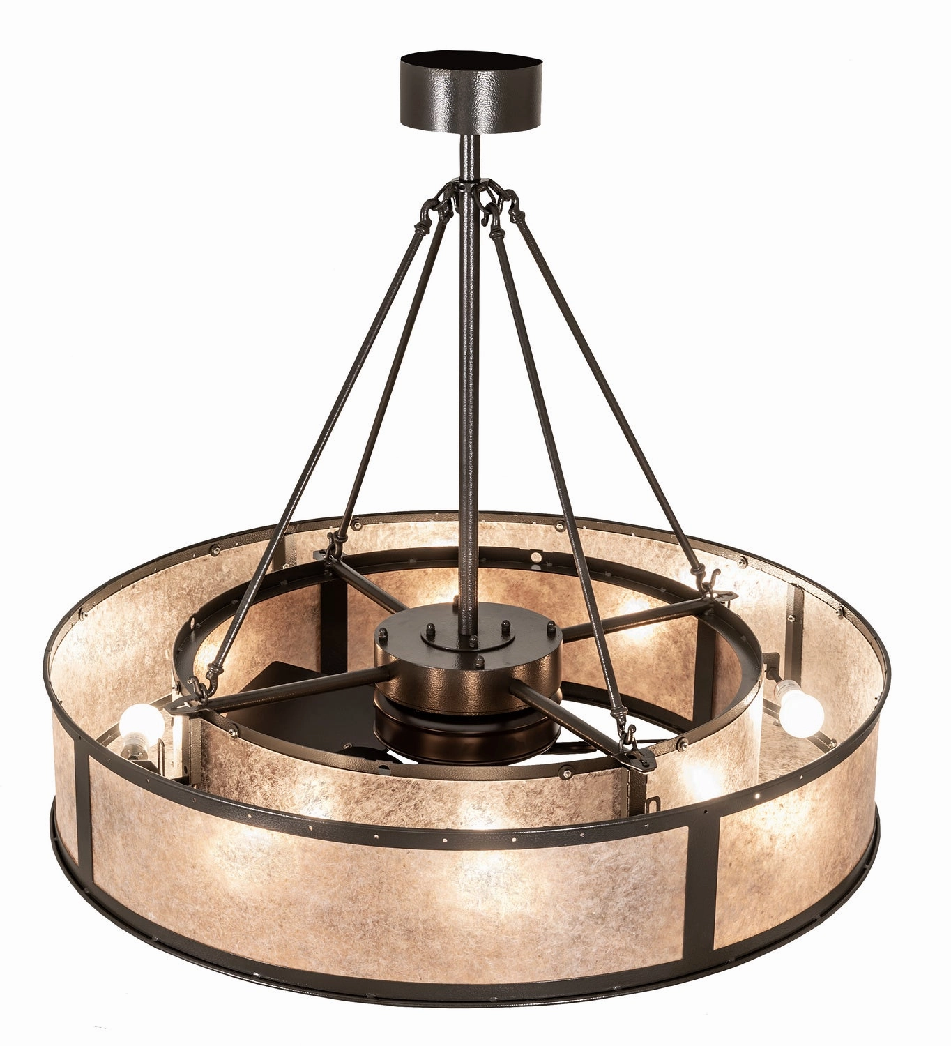 Smythe Craftsman Eight Light Chandel-Air