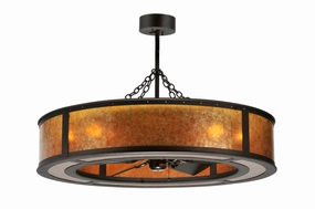 Smythe Craftsman Eight Light Chandelier decorative fandeliers with lights