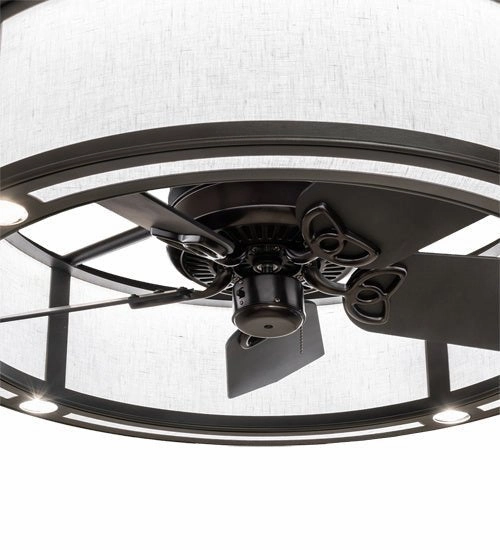 Smythe Craftsman Four Light Chandel-Air