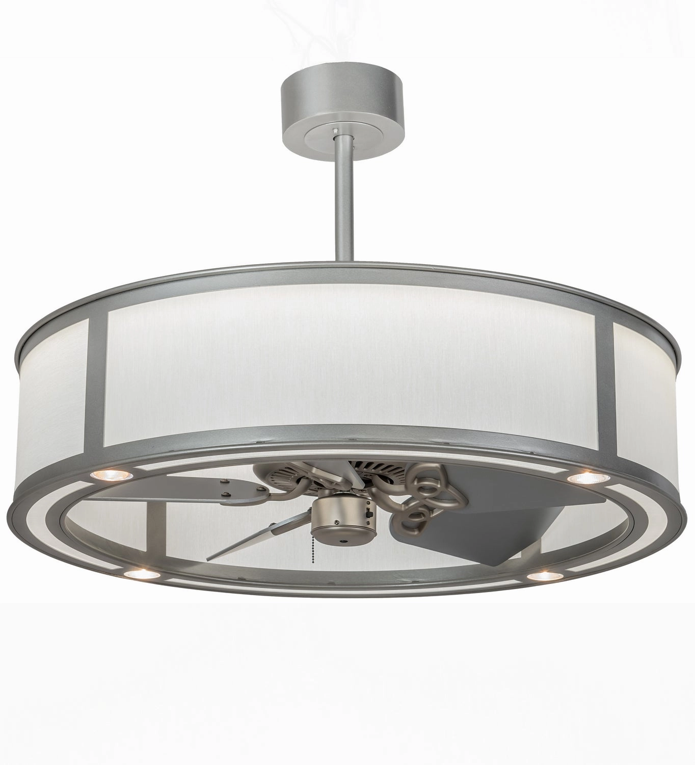 Smythe Craftsman LED Chandel-Air decorative fandeliers with lights