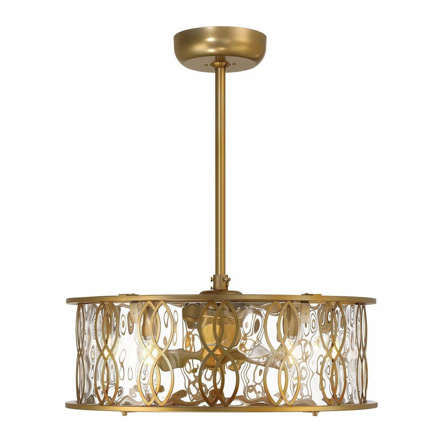 Snowden 5-Light LED Fan D'Lier modern fandeliers for living rooms