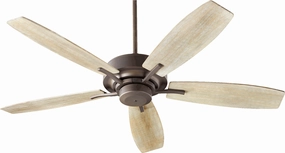 SOHO 52"Ceiling Fan Oiled Bronze medium electric fans for multi-room use