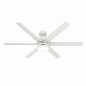 Solaria 60"Ceiling Fan Fresh White home cooling fans in medium size