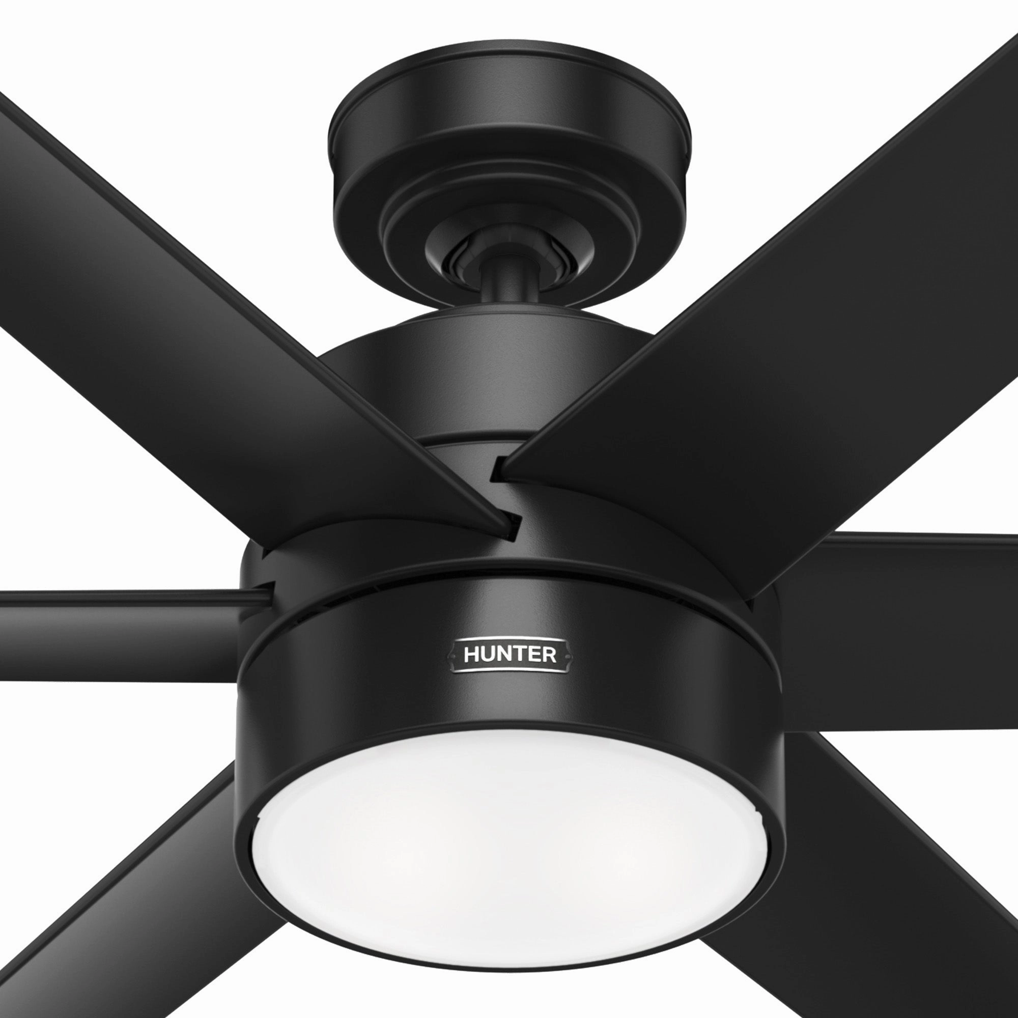 Solaria 60"Ceiling Fan Matte Black