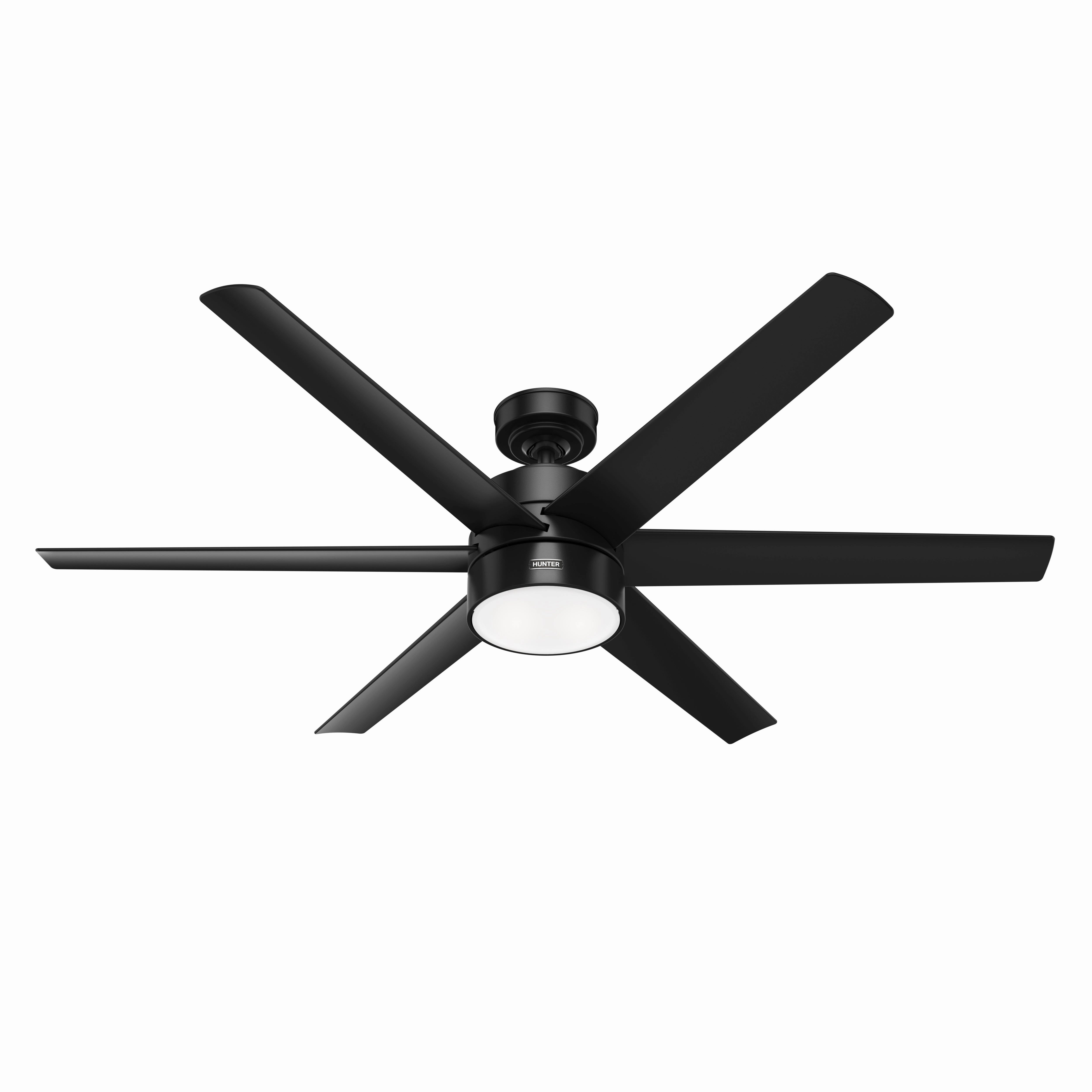 Solaria 60"Ceiling Fan Matte Black