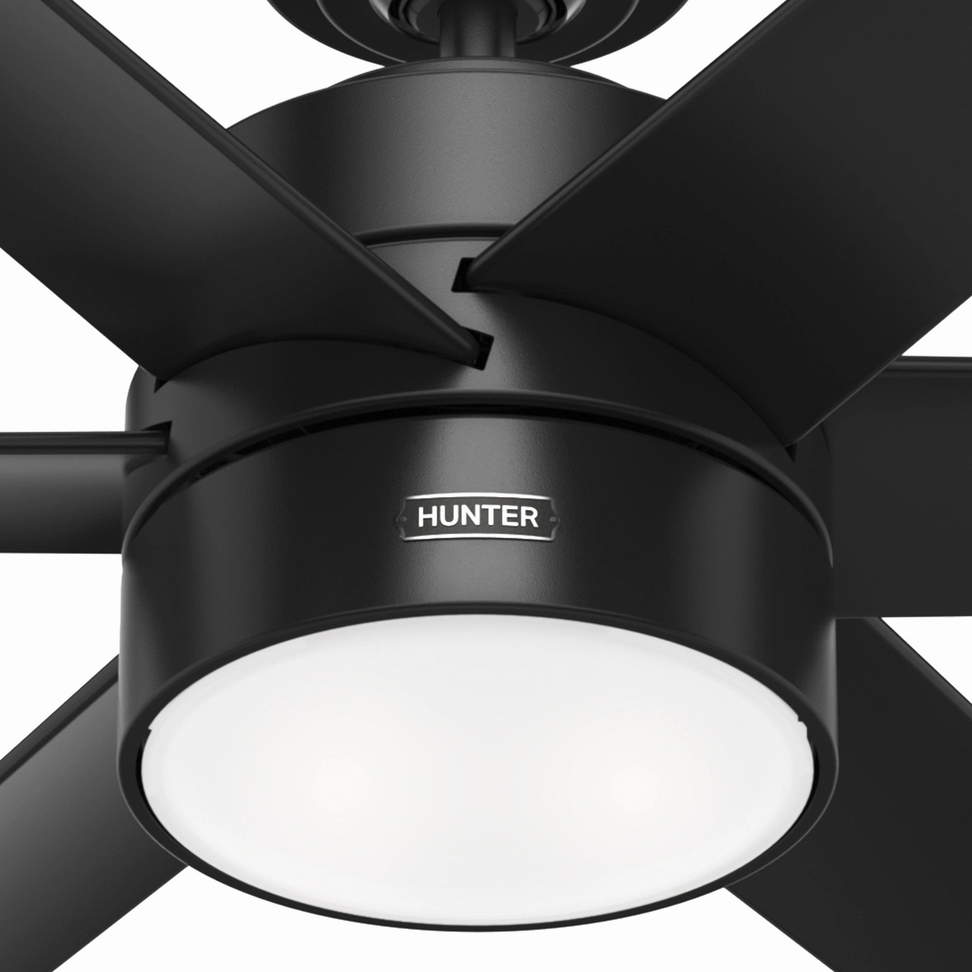 Solaria 60"Ceiling Fan Matte Black