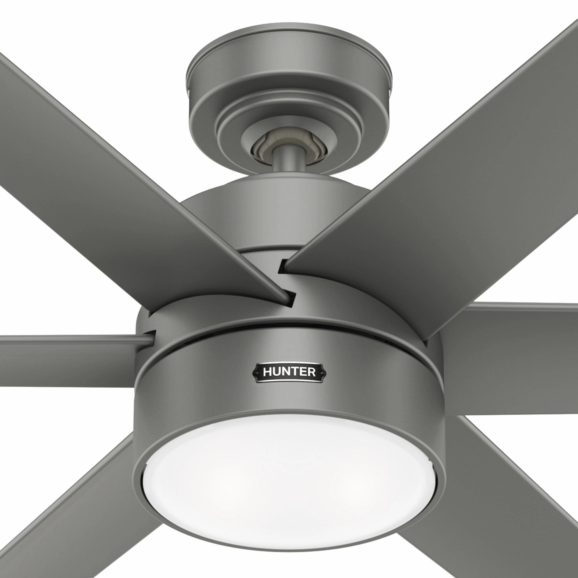 Solaria 60"Ceiling Fan Matte Silver