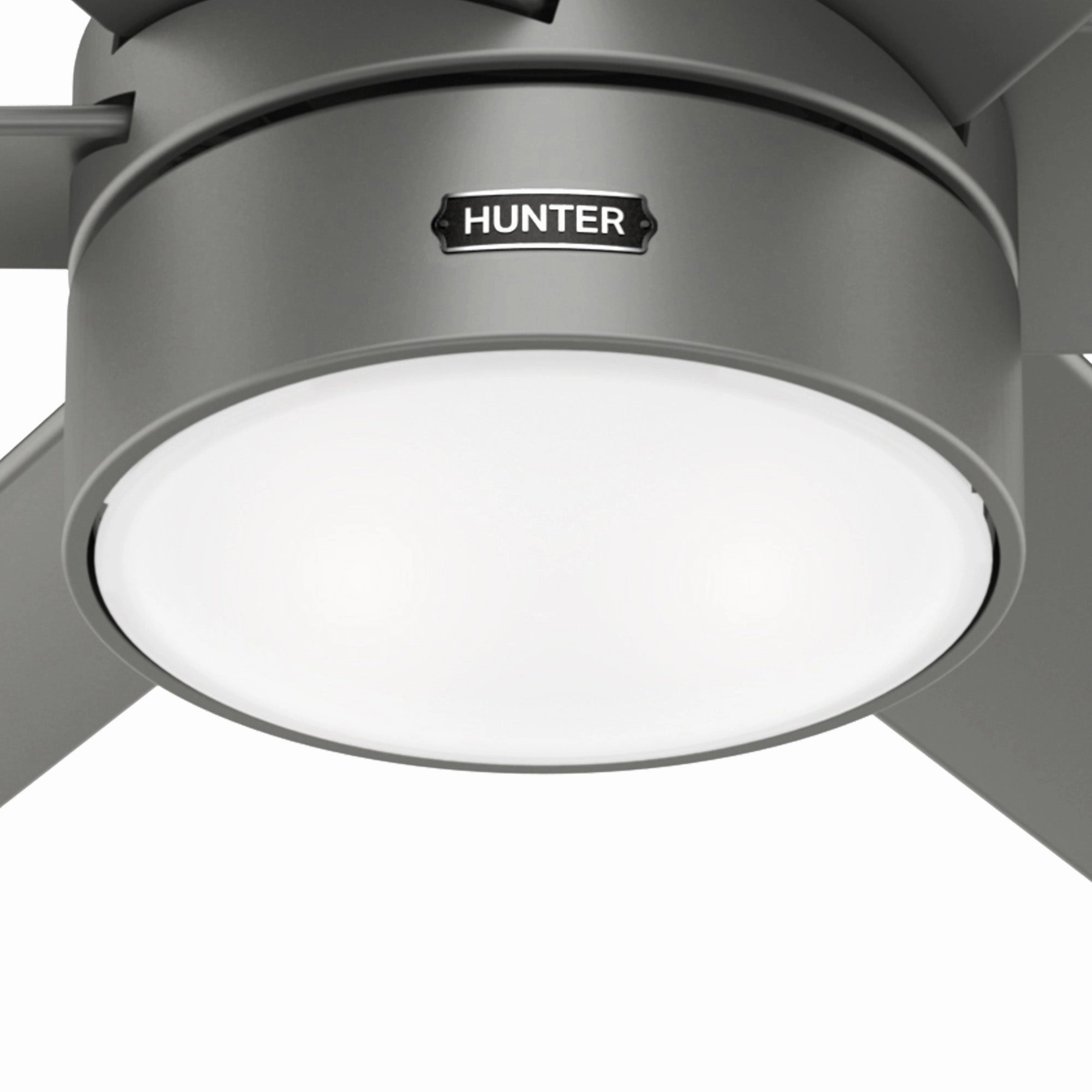 Solaria 60"Ceiling Fan Matte Silver
