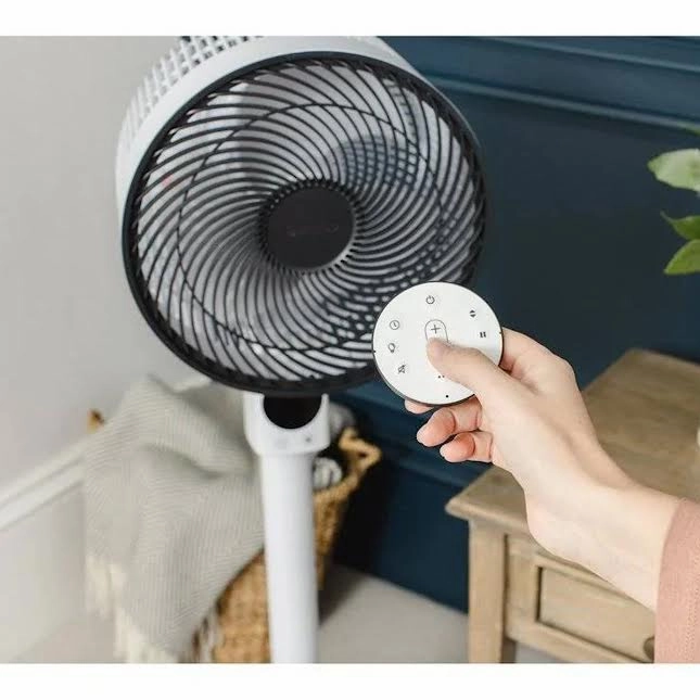 Solenco MeacoFan Sefte 10" Pedestal Pro Fan White