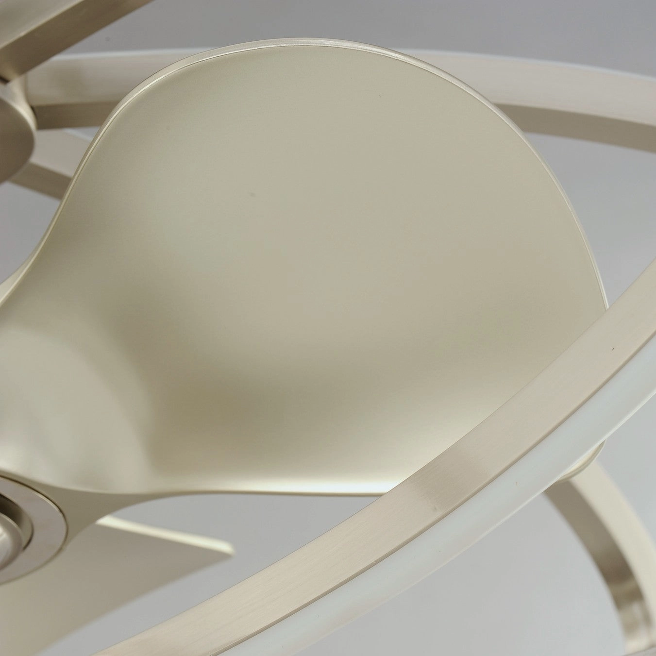 Solstice LED Fandelight Satin Nickel