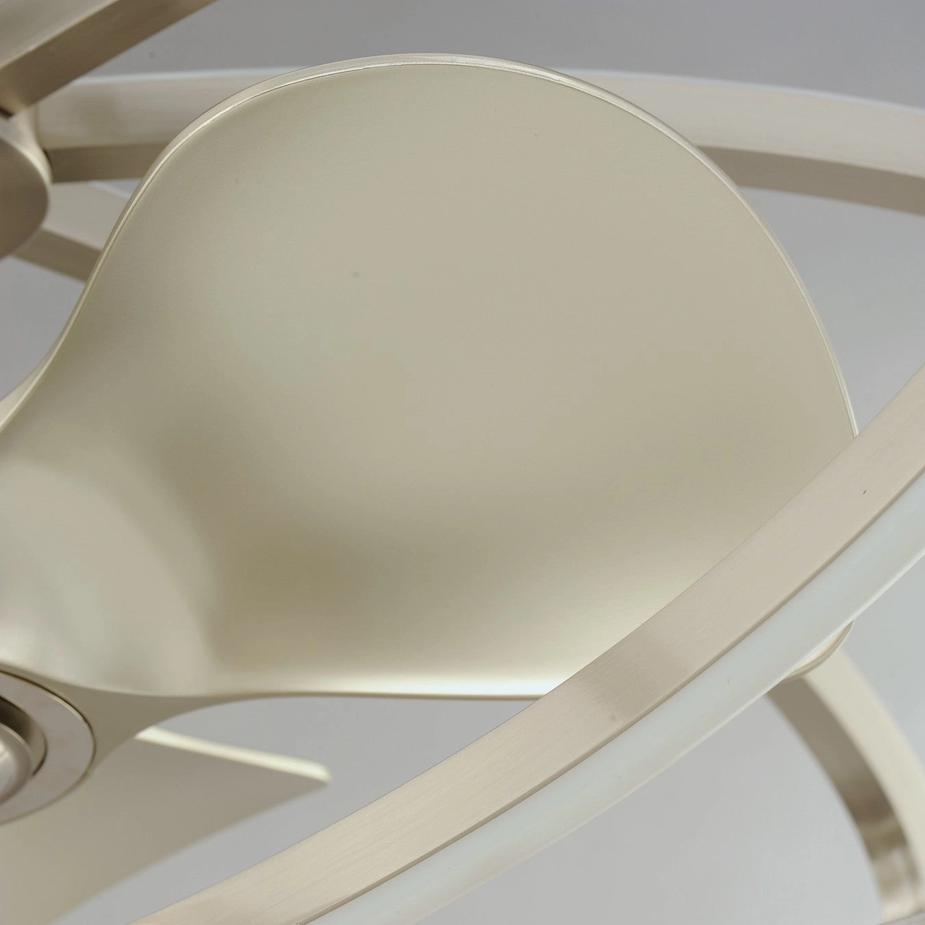 Solstice LED Fandelight Satin Nickel