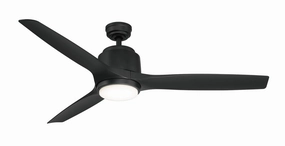 Sora 56"Ceiling Fan Matte Black modern medium fans for everyday cooling