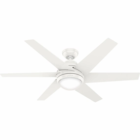 Sotto 52"Ceiling Fan Fresh White medium size fans for home ventilation