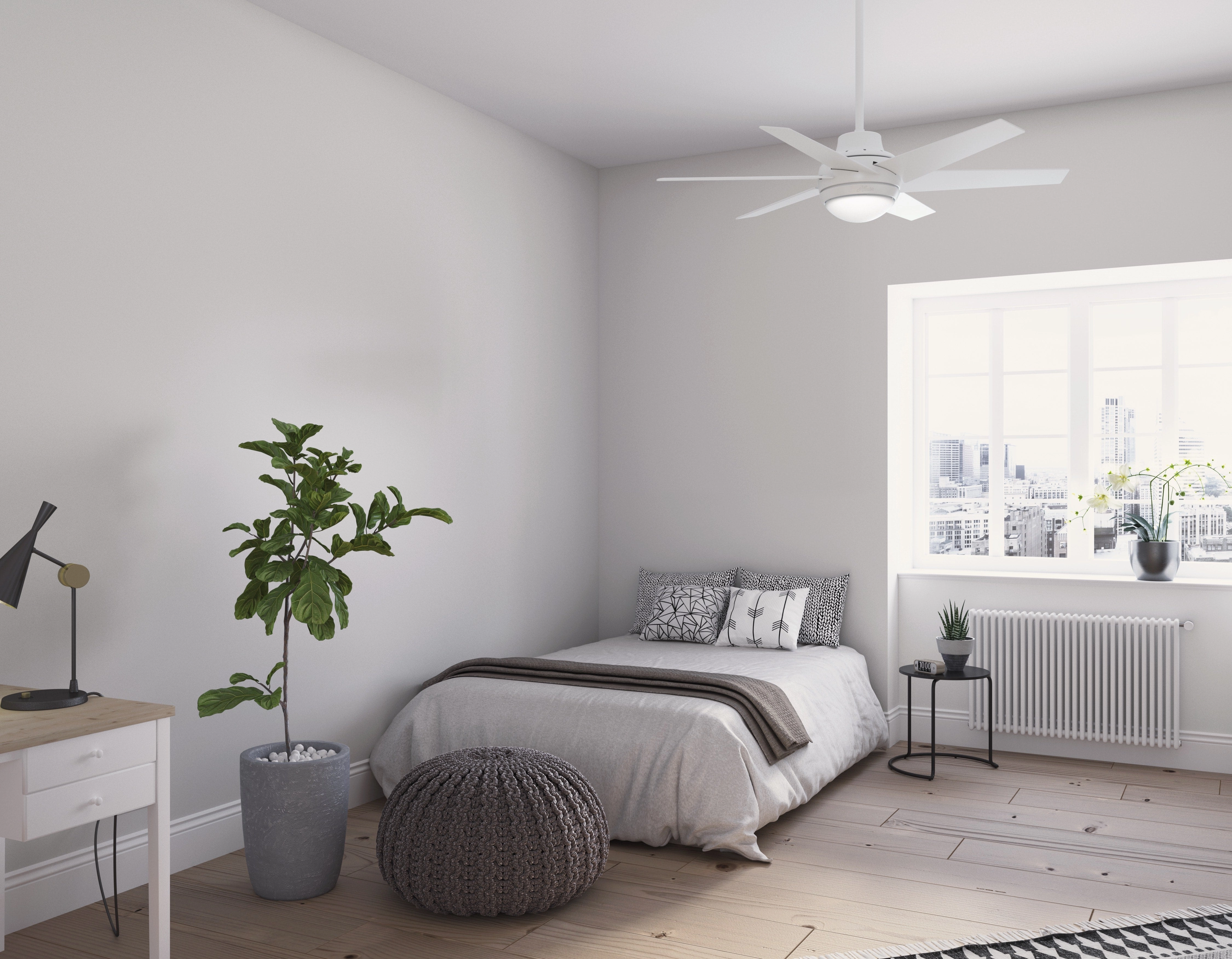 Sotto 52"Ceiling Fan Fresh White