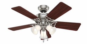 Southern Breeze 42"Ceiling Fan Brushed Nickel portable small fans for everyday use