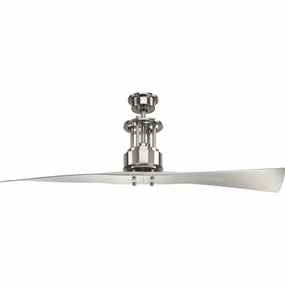 Spades 56"Ceiling Fan Brushed Nickel stylish medium fans for contemporary homes