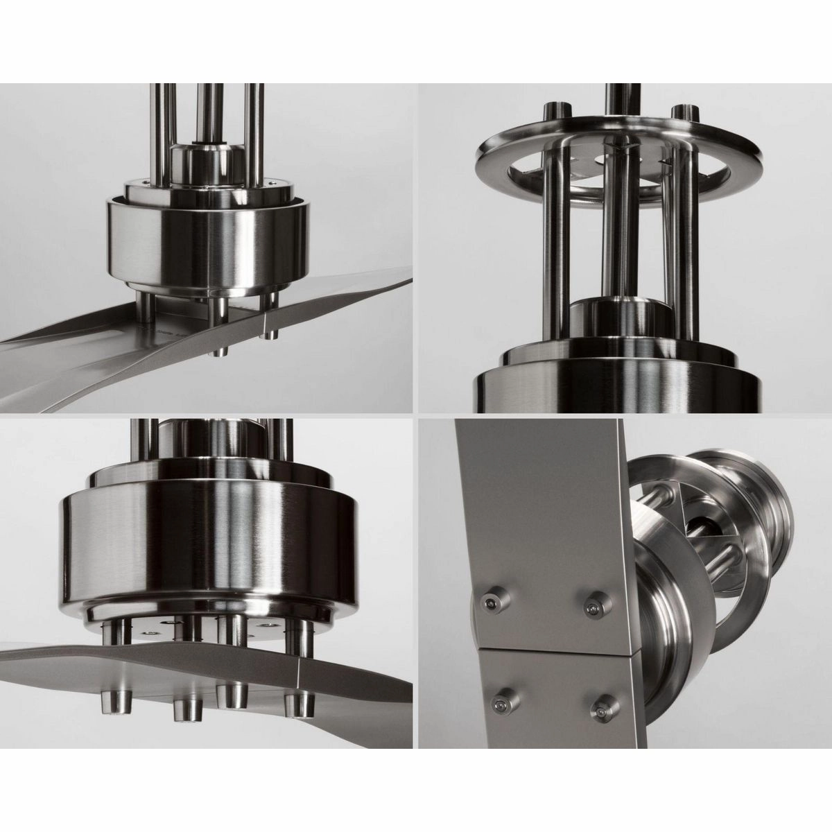 Spades 56"Ceiling Fan Brushed Nickel