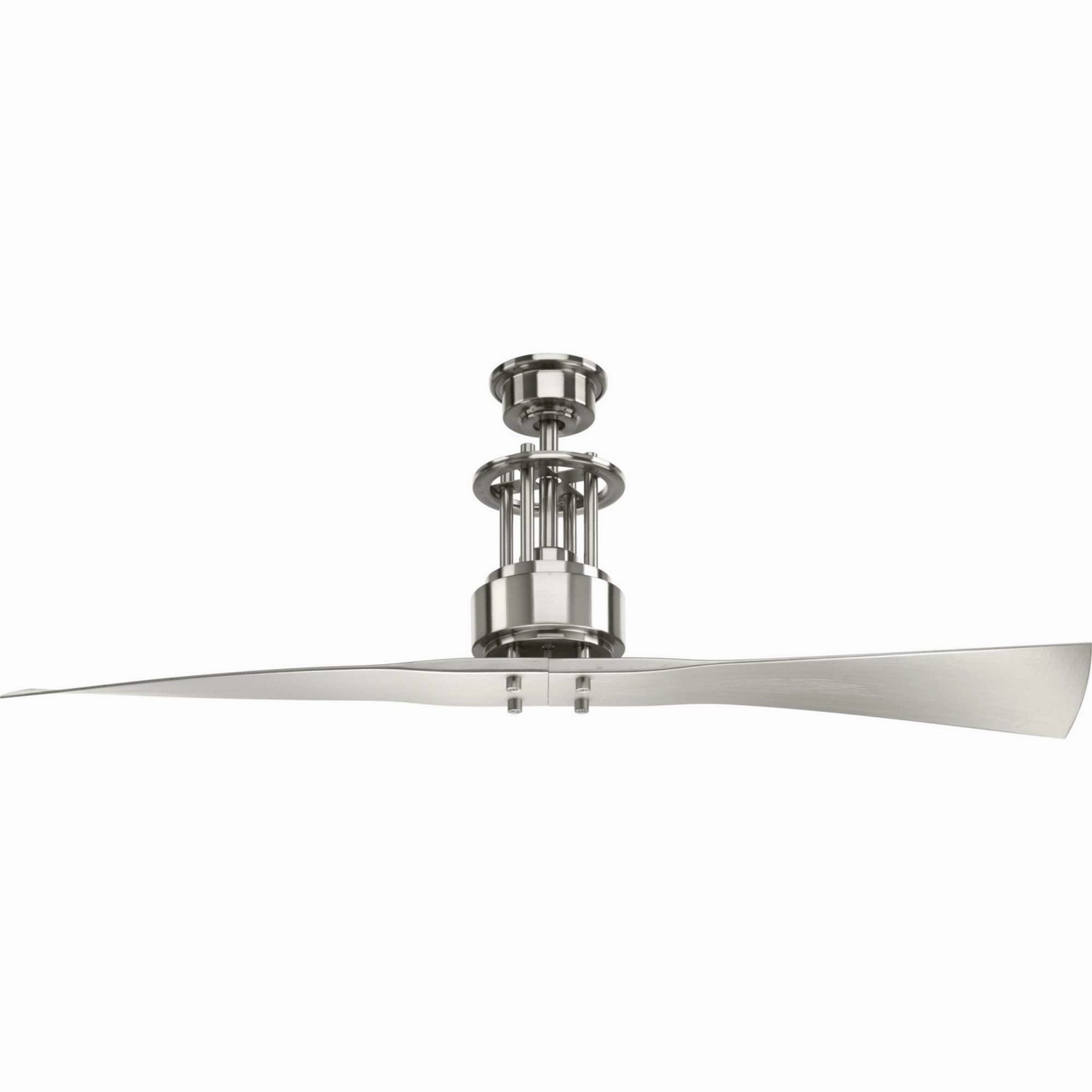 Spades 56"Ceiling Fan Brushed Nickel stylish medium fans for contemporary homes
