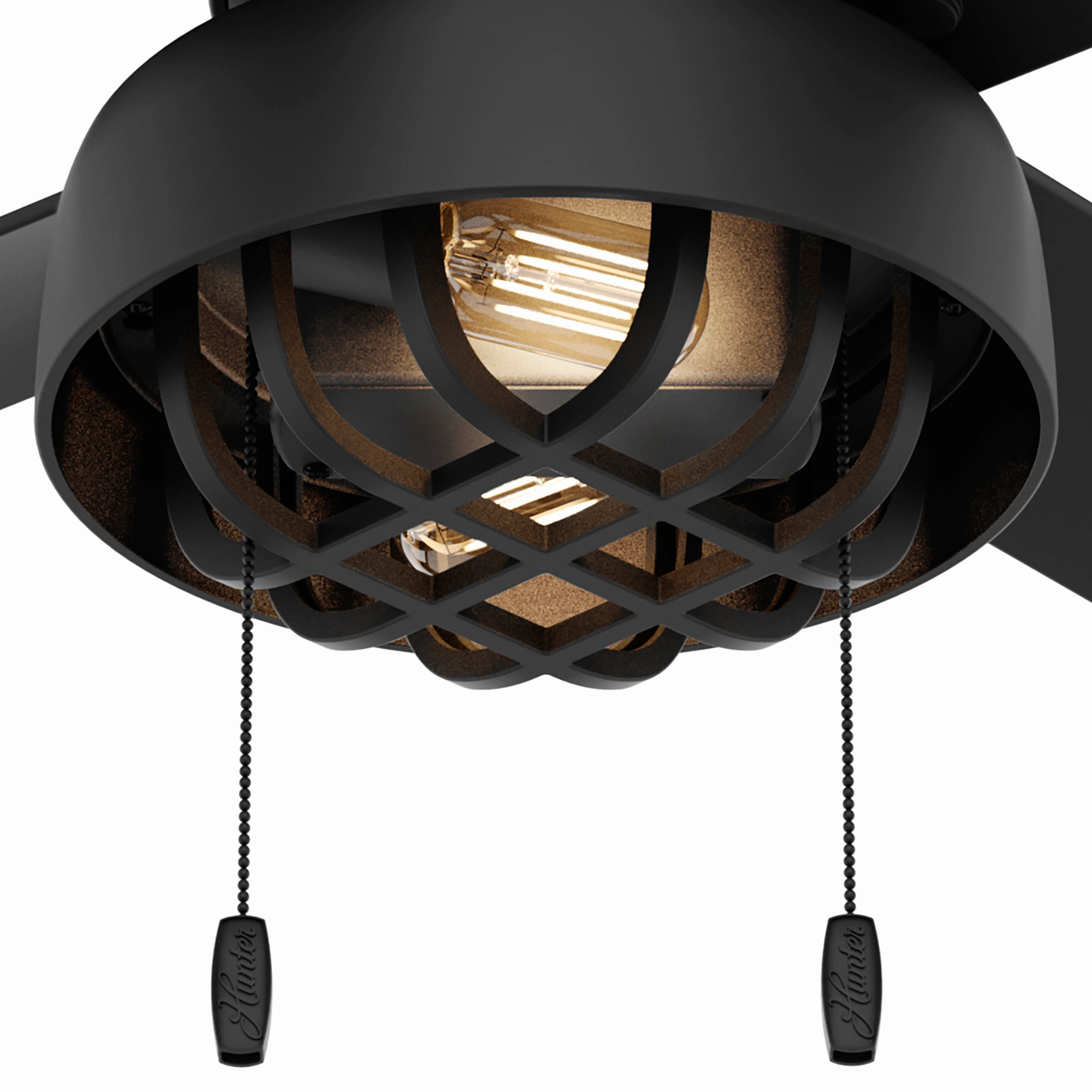Spring Mill 52"Ceiling Fan Matte Black