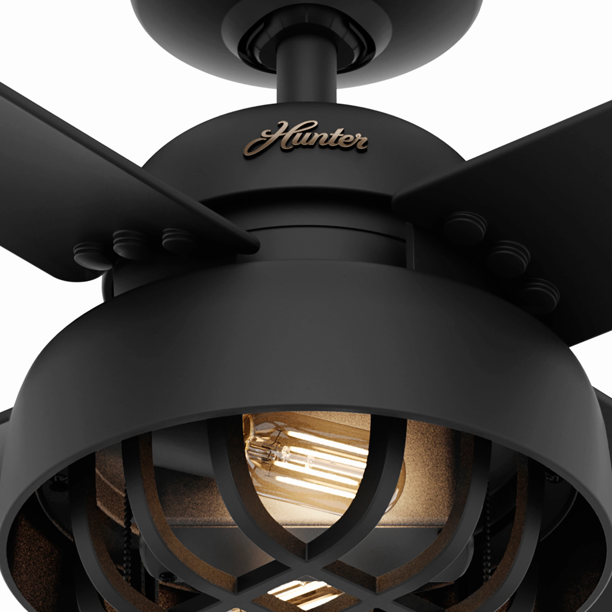 Spring Mill 52"Ceiling Fan Matte Black