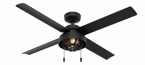 Spring Mill 52"Ceiling Fan Matte Black versatile medium fans for any space