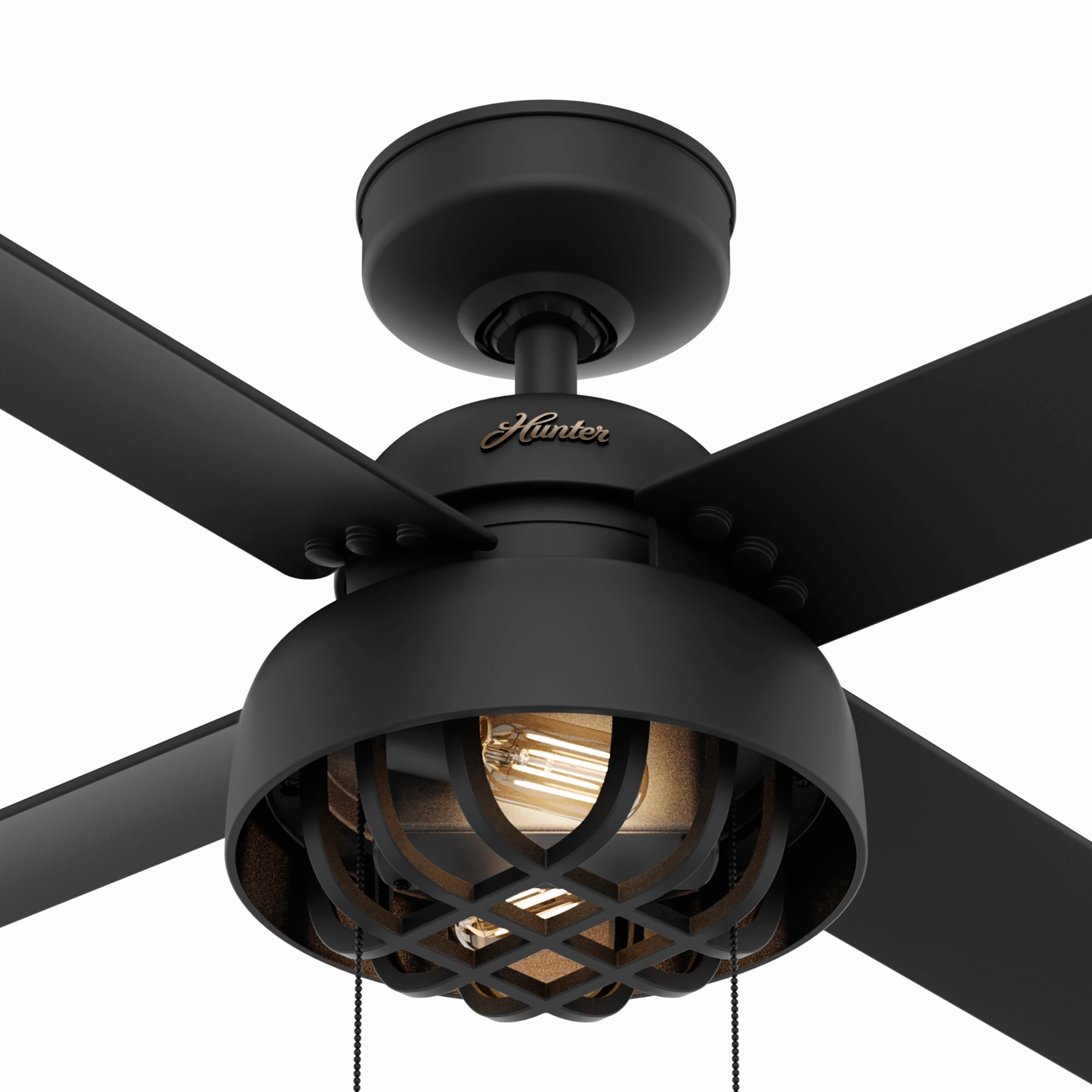 Spring Mill 52"Ceiling Fan Matte Black