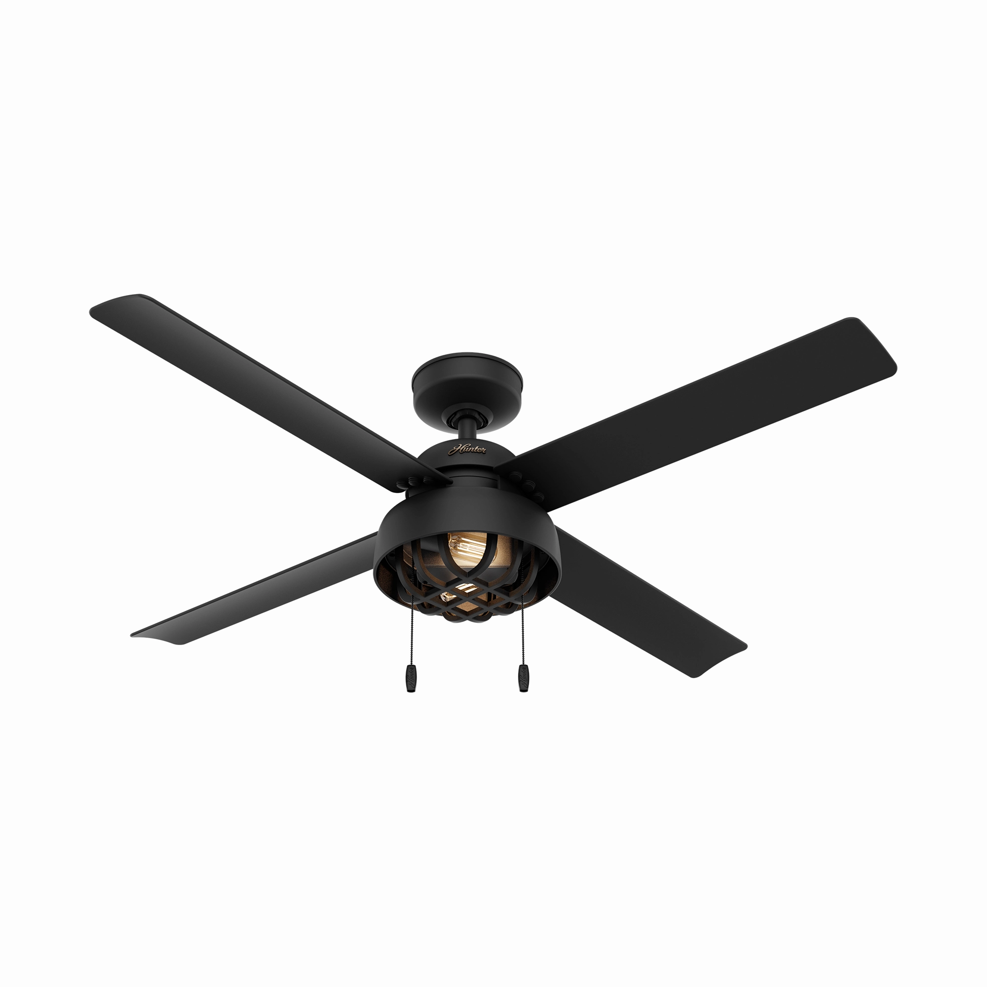 Spring Mill 52"Ceiling Fan Matte Black