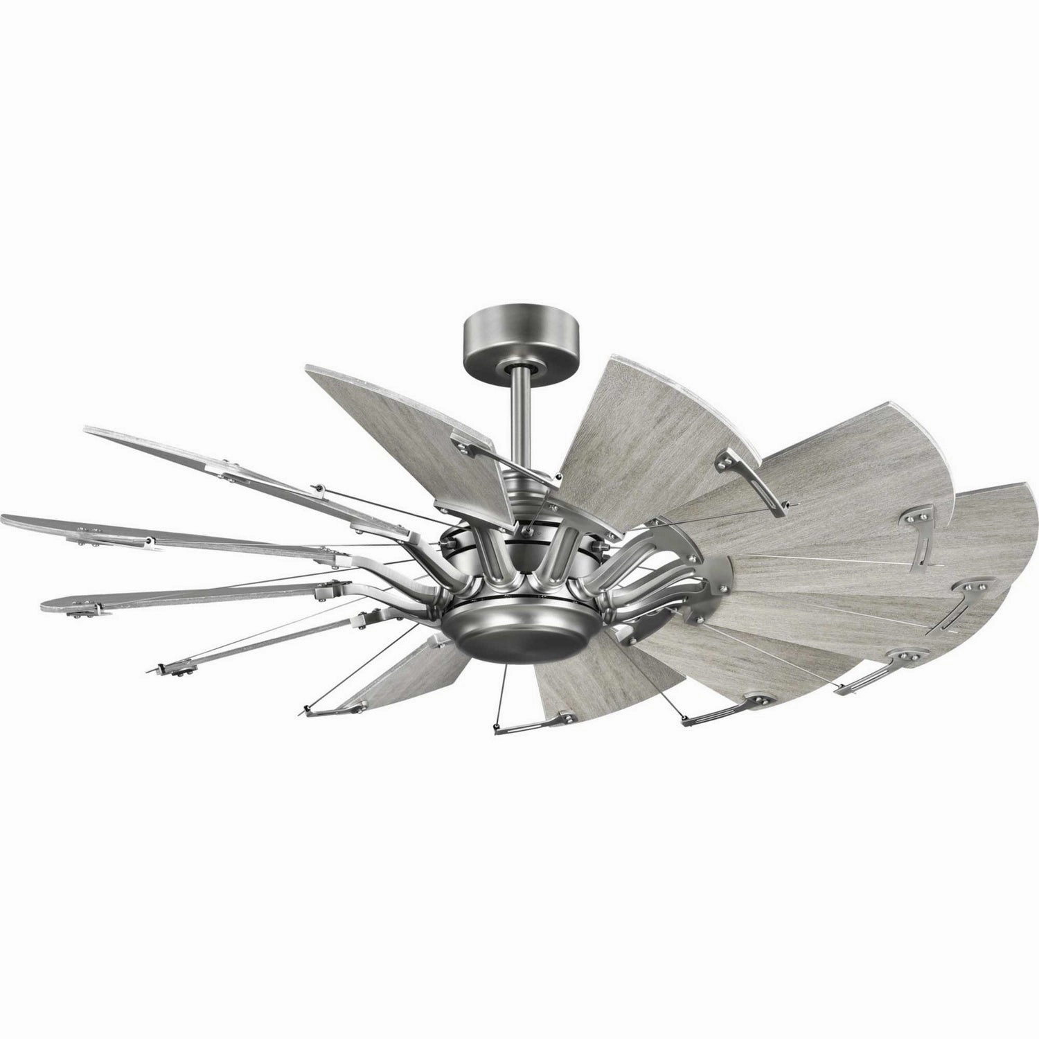 Springer 52"Ceiling Fan Antique Nickel compact medium fans for desks and counters