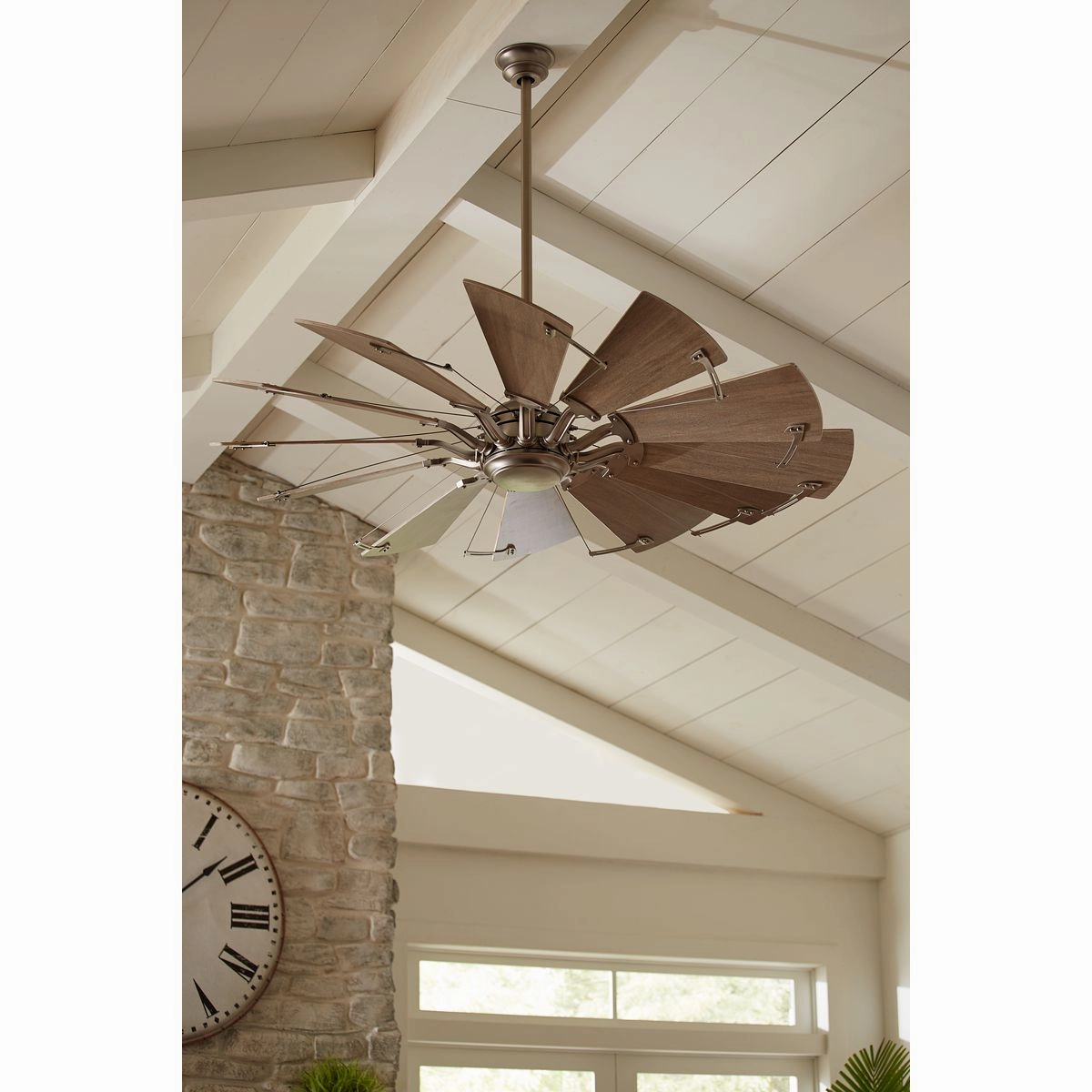 Springer 60" Ceiling Fan Antique Nickel