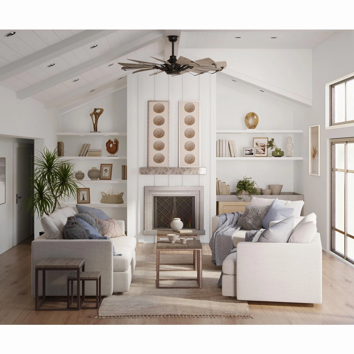 Springer 60" Ceiling Fan Matte Black