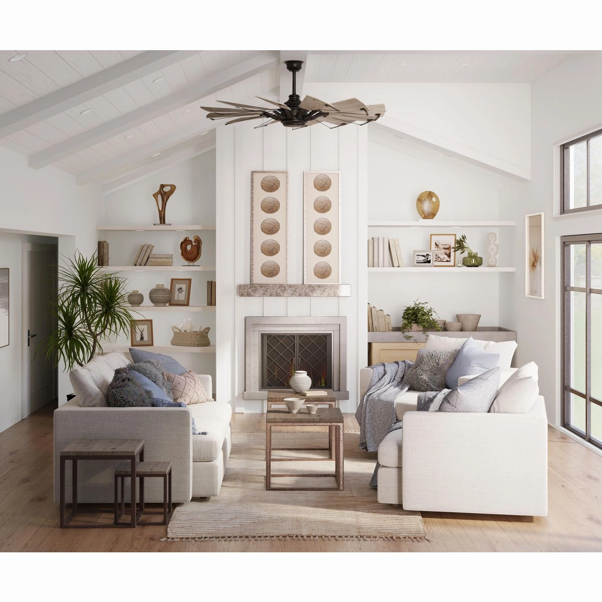 Springer 60" Ceiling Fan Matte Black