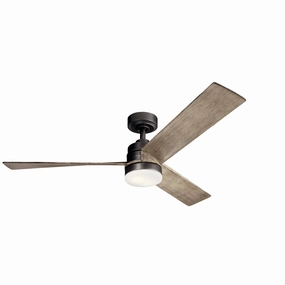 Spyn 52"Ceiling Fan Anvil Iron quiet medium fans for living room use