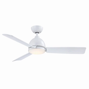 Starboard L 52"Ceiling Fan Matte White versatile medium fans for any space