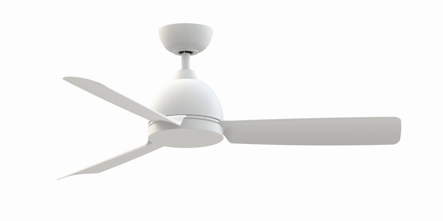 Starboard NL 52"Ceiling Fan Matte White compact medium fans for desks and counters